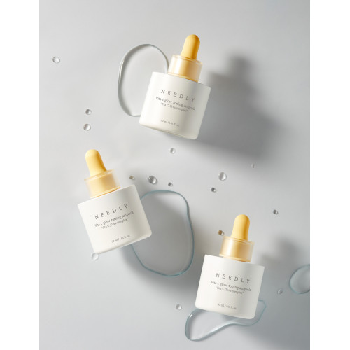 Needly Vita C glow toning ampoule 30ml Тонізуюча сироватка вітаміном С для сяяння шкіри