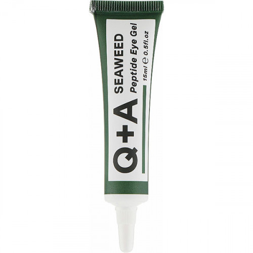 Q+A Seaweed Peptide Eye Gel 15ml Гель для зони навколо очей з пептидами Q+A Seaweed Peptide Eye Gel 15ml Гель для зони навколо очей з пептидами