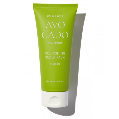 Rated Green Cold Press Avocado Nourishing Scalp Pack 200ml Живильна маска з маслом авокадо