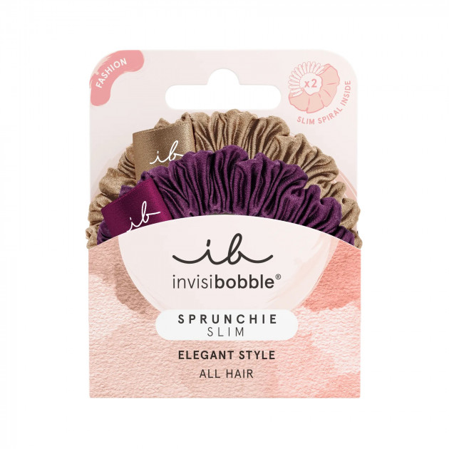 Резинка-браслет для волосся invisibobble SPRUNCHIE SLIM The Snuggle is Real