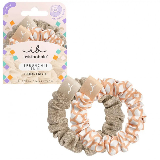 Резинка-браслет для волосся invisibobble SPRUNCHIE SLIM Alegria Rooting for You