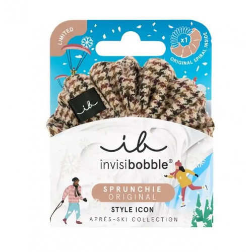 Резинка-браслет для волосся invisibobble SPRUNCHIE Apres Ski Jacquard