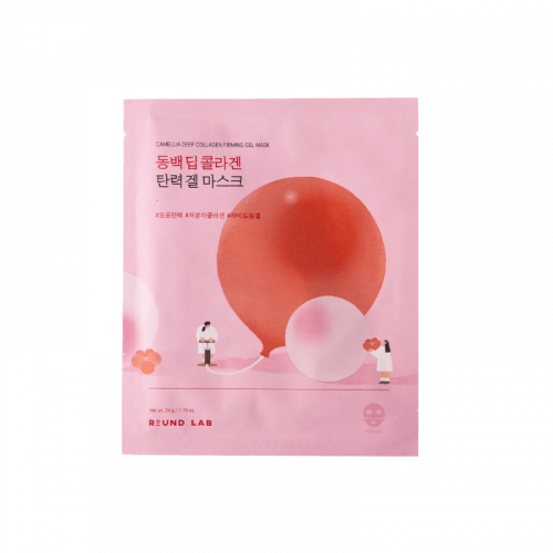Round Lab Camellia Deep Collagen Firming Gel Mask 34 ml Гелева маска з колагеном