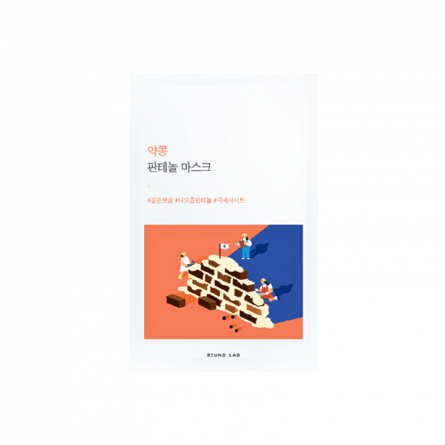 Round Lab Soybean Panthenol Mask Sheet 25 ml Тканинна маска з екстрактом соєвих бобів та пантенолом