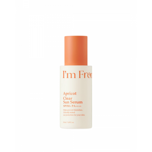 I'm From  Apricot Clear Sun Serum 50ml Сонцезахисна сироватка з абрикосом