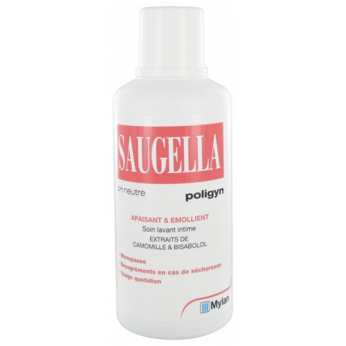 Saugella Poligyn 500 ml Щоденний гель для інтимної гігієни з екстрактом ромашки