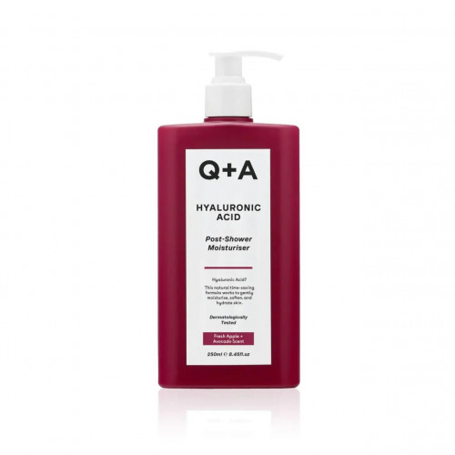 Q+A Hyaluronic Acid Post-Shower Moisturiser 250ml Засіб з гіалуроновою кислотою для інтенсивного зволоження тіла Q+A Hyaluronic Acid Post-Shower Moisturiser 250ml Засіб з гіалуроновою кислотою для інтенсивного зволоження тіла
