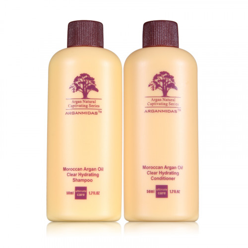 Arganmidas Moroccan Argan Oil Travel size Дорожній набір: шампунь 50 мл + кондиціонер 50 мл