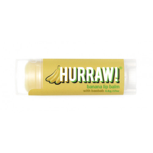Hurraw! Banana Lip Balm 4,8g Бальзам для губ