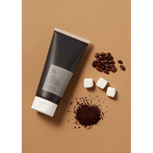 Dr.Ceuracle Веганський скраб для тіла з ферментованим чаєм комбуча та кавою 200 ml