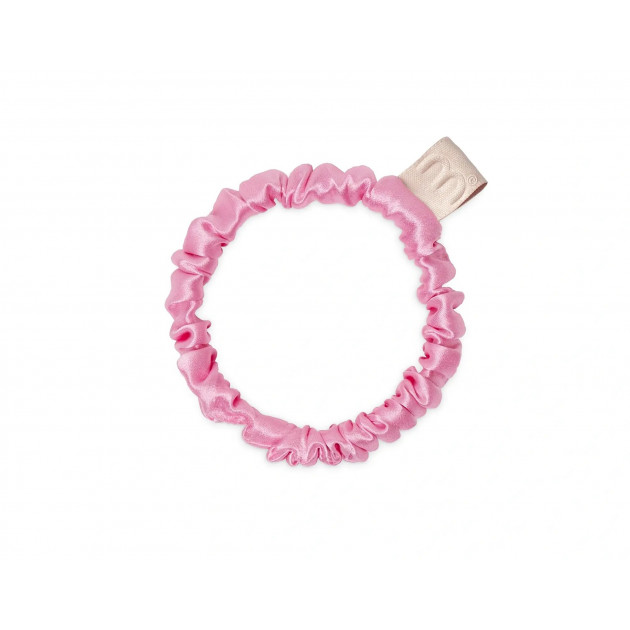 MON MOU Silk Slim Scrunchie Тонка шовкова резинка (рожева)