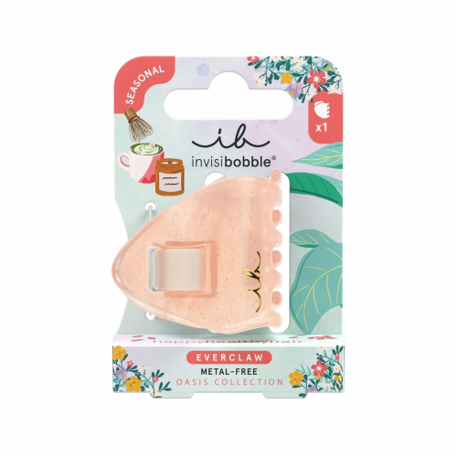 Заколка для волосся invisibobble EVERCLAW Mini Oasis Coral Crush