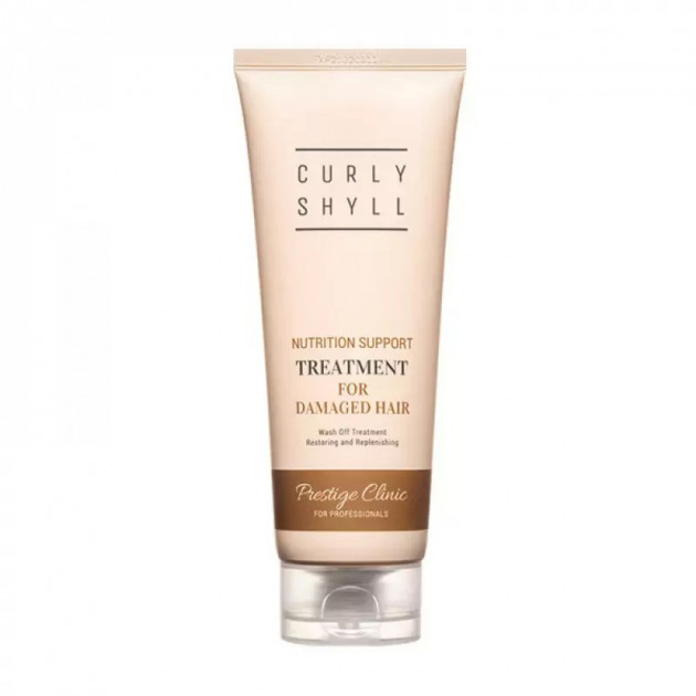 Curly Shyll Nutrition Support  Treatment for Damaged Hair 250ml Відновлююча живильна маска для пошкодженого волосся
