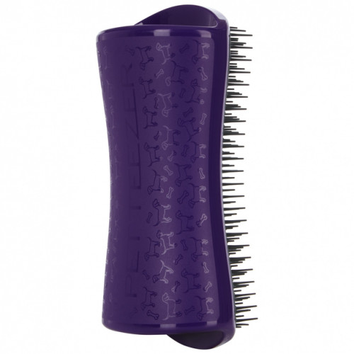 Щітка для вичісування собаки Pet Teezer De-shedding&Grooming Purple/Grey