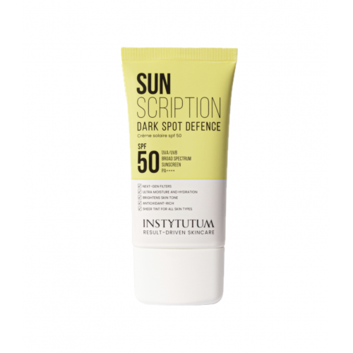 Instytutum Sunscription Dark Spot Defence SPF50 50 ml Сонцезахисний крем з освітлюючим ефектом
