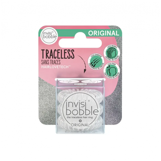 Резинка-браслет для волосся invisibobble ORIGINAL Mother of Chrome