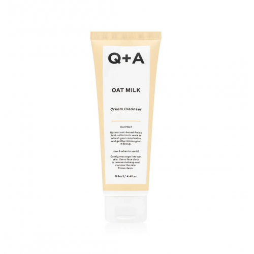 Q+A Oat Milk Cream Cleanser 125ml Очищувальний кремовий засіб с вівсяним молочком Q+A Oat Milk Cream Cleanser 125ml Очищувальний кремовий засіб с вівсяним молочком