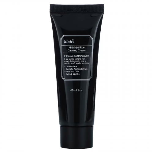 Dear Klairs Midnight Blue Calming Cream 60ml Заспокійливий нічний крем для обличчя