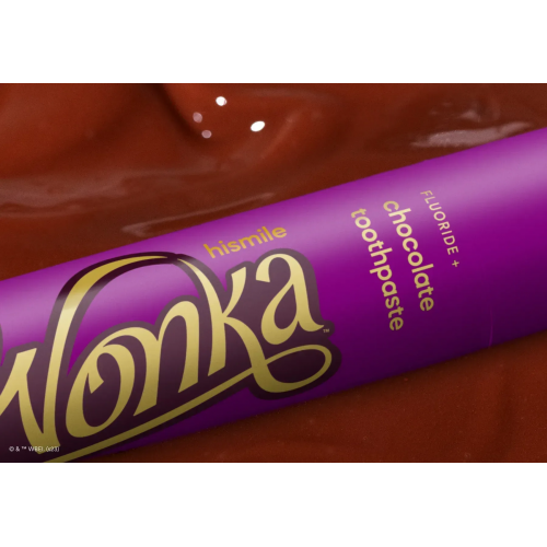 Hismile Wonka Chocolate Toothpaste 60g Зубна паста зі смаком шоколаду